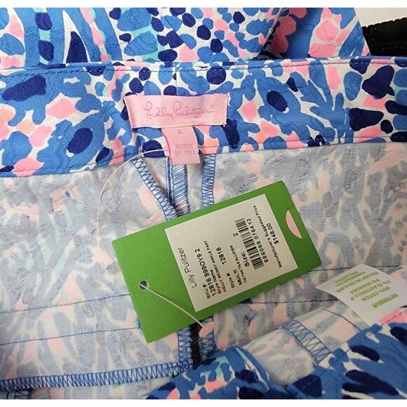 Lilly Pulitzer Kelly Pants un Tic Tac Tile 2 - Picture 8 of 10